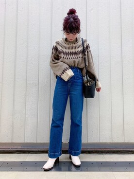 ミユキさん（レディース・158cm）の秋コーディネート