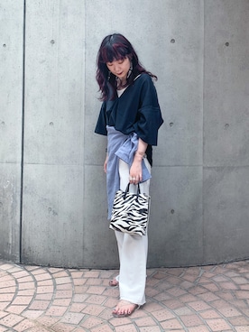 ミユキさん（レディース・158cm）の夏コーディネート