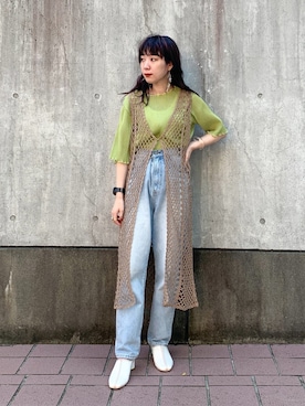 ミユキさん（レディース・158cm）の夏コーディネート