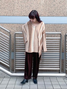 ミユキさん（レディース・158cm）の秋コーディネート