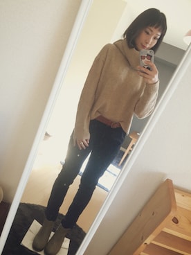 maiさん（レディース・163cm）の冬コーディネート