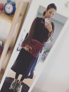 maiさん（レディース・163cm）の冬コーディネート