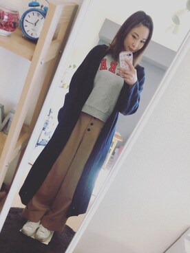 「IENA SLOBE」｜maiさん（レディース・163cm）の冬コーディネート