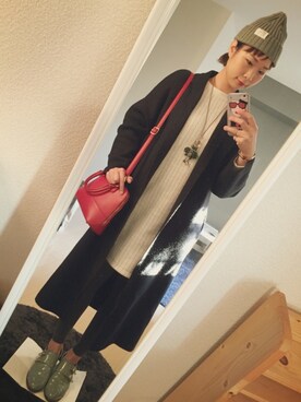 maiさん（レディース・163cm）の冬コーディネート