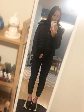 「TATRAS」｜「アイテム（パンプス）」を使った、maiさん（レディース・163cm）の冬コーディネート