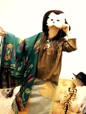 みーにゃさん（レディース・159cm）の冬コーディネート