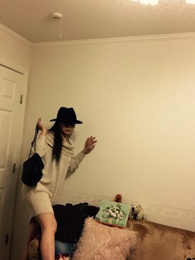 みーにゃさん（レディース・159cm）の冬コーディネート