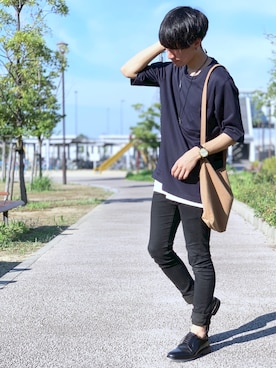 ひらひらさん（メンズ・171cm）の夏コーディネート