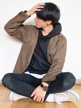 ひらひらさん（メンズ・171cm）の秋コーディネート