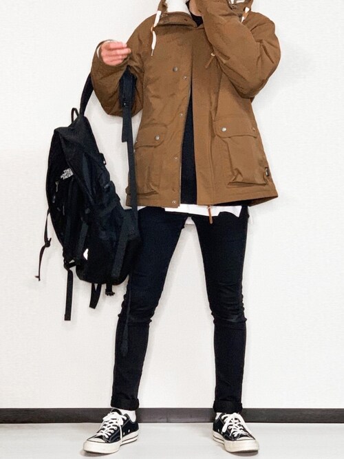 ひらひら Coenのマウンテンパーカーを使ったコーディネート Wear