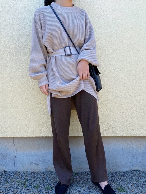 GLOBAL WORK（グローバルワーク）の「CAFEカラーアゼチュニック/861818  