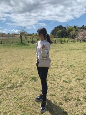 Rikoさん（レディース・152cm）の春コーディネート