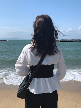「SPICA（スピカ）のアイテム」を使った、Rikoさん（レディース・152cm）の春コーディネート