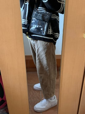 「韓国好きな人と繋がりたい」｜「アイテム（財布/小物）」を使った、ryo88さん（メンズ・167cm）の秋コーディネート