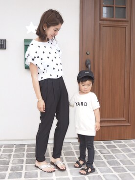 minatoさん（キッズ・90cm）の夏コーディネート