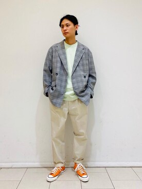 赤羅（akara）さん（メンズ・170cm）の春コーディネート