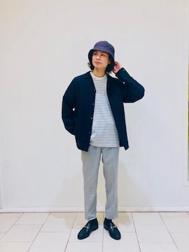 赤羅（akara）さん（メンズ・170cm）の春コーディネート