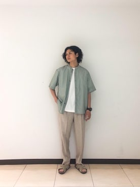 赤羅（akara）さん（メンズ・170cm）の夏コーディネート