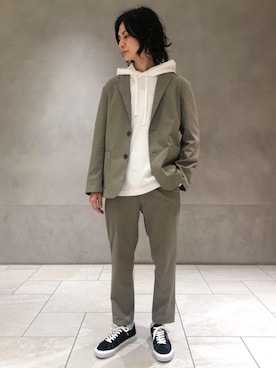 赤羅（akara）さん（メンズ・170cm）の春コーディネート