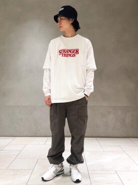 赤羅（akara）さん（メンズ・170cm）の春コーディネート