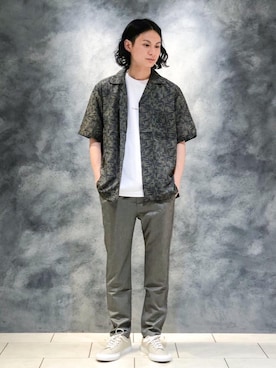 赤羅（akara）さん（メンズ・170cm）の夏コーディネート