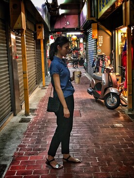 Julia Suさん（レディース・165cm）の夏コーディネート