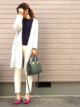 「AMERICAN HOLIC」｜みちるさん（レディース・165cm）の冬コーディネート