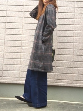 「AMERICAN HOLIC」｜みちるさん（レディース・165cm）の冬コーディネート