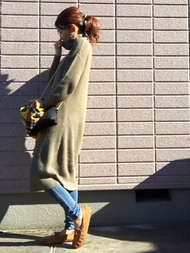 「AMERICAN HOLIC」｜みちるさん（レディース・165cm）の冬コーディネート