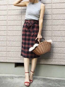 「AMERICAN HOLIC」｜みちるさん（レディース・165cm）の夏コーディネート