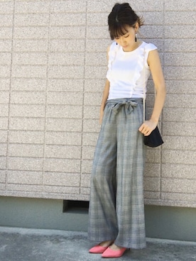 みちるさん（レディース・165cm）の夏コーディネート