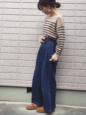 「AMERICAN HOLIC」｜みちるさん（レディース・165cm）の秋コーディネート