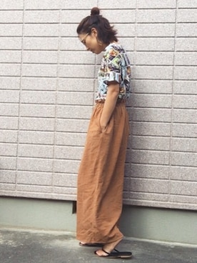 みちるさん（レディース・165cm）の夏コーディネート