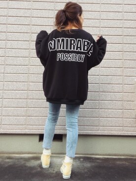 「CONVERSE（コンバース）のALL STAR INHEEL HI/オールスター　インヒール　HI（スニーカー）」を使った、みちるさん（レディース・165cm）の秋コーディネート