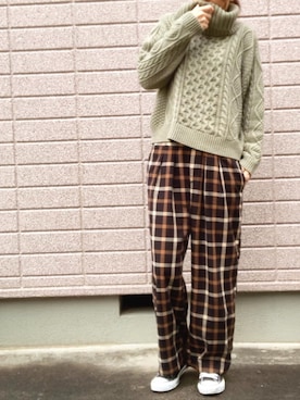 みちるさん（レディース・165cm）の冬コーディネート