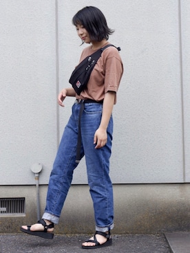 こすぱっしょんゆりえさん（レディース・166cm）の夏コーディネート