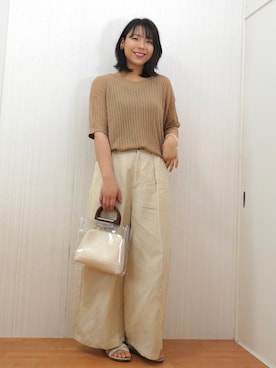 こすぱっしょんゆりえさん(レディース・166cm)の夏コーディネート