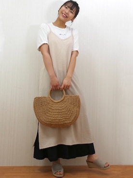こすぱっしょんゆりえさん（レディース・166cm）の夏コーディネート