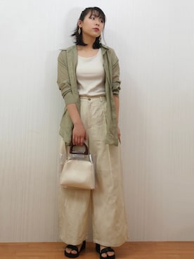 こすぱっしょんゆりえさん(レディース・166cm)の夏コーディネート