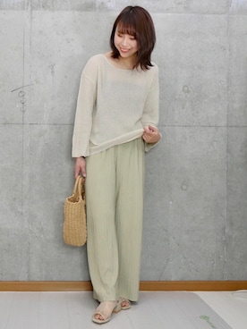 こすぱっしょんゆりえさん（レディース・165cm）の春コーディネート