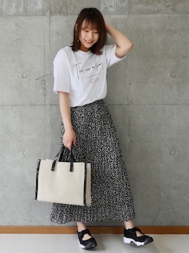 こすぱっしょんゆりえさん（レディース・165cm）の春コーディネート