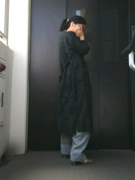 「chambre de charme（シャンブルドゥシャーム）のアイテム（その他アウター）」を使った、parcaさん（レディース・154cm）の夏コーディネート