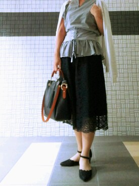 parcaさん（レディース・154cm）の秋コーディネート