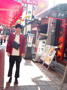 「JAM（ジャム）のアイテム」を使った、taiseiさん（メンズ・182cm）の春コーディネート