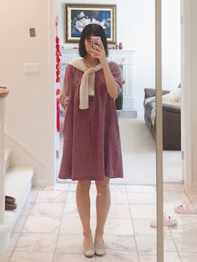 「H&M（エイチ・アンド・エム）のアイテム（アンサンブル）」を使った、Tomadrobeさん（レディース・165cm）の夏コーディネート
