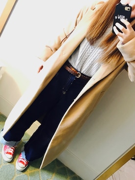 「TDL」｜「アイテム（ジャケット/アウター）」を使った、なあなさん（レディース・152cm）の秋コーディネート