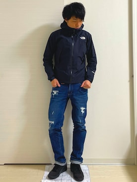 「PUMA」｜「アイテム（マウンテンパーカー）」を使った、1ta28さん（メンズ・175cm）の冬コーディネート