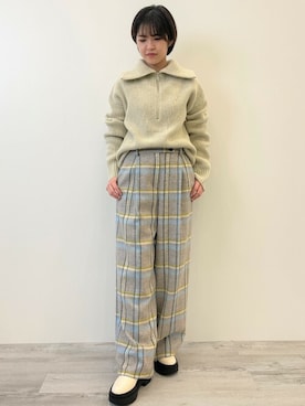 「JOSEPH（ジョセフ）のアイテム」を使った、JOSEPH_STUDIO_WOMEN_OFFICIALさん（レディース・161cm）の冬コーディネート