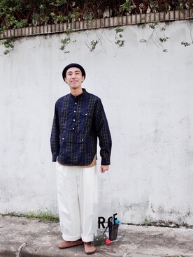 陈百万さん（メンズ・175cm）の夏コーディネート