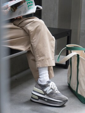 陈百万さん（メンズ・175cm）の春コーディネート